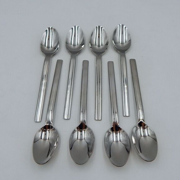 Oneida Illumina 18/10 Table Place Oval Soup Spoons Stainless Flatware 7 In - Picture 11 of 11